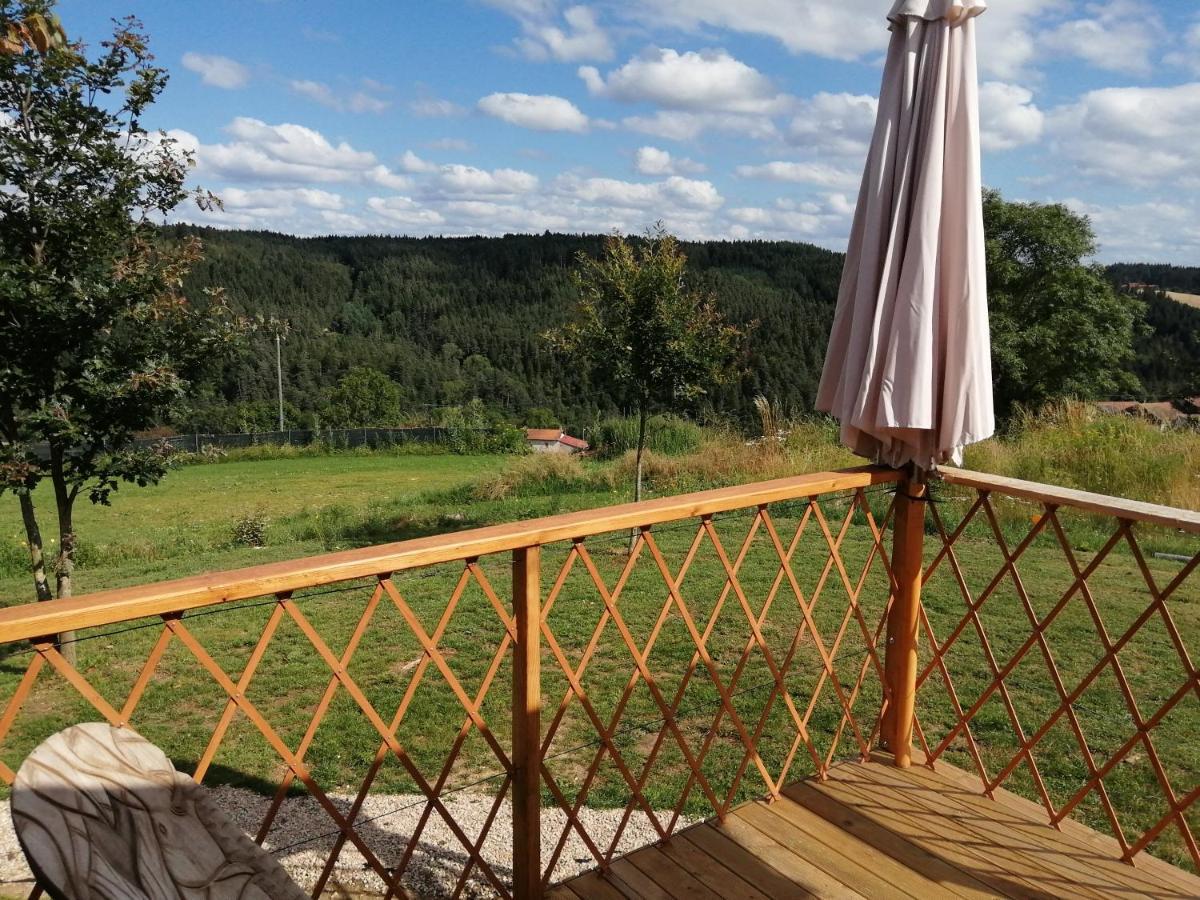 Le Chalet Des Etoiles Champagnac-le-Vieux Eksteriør bilde