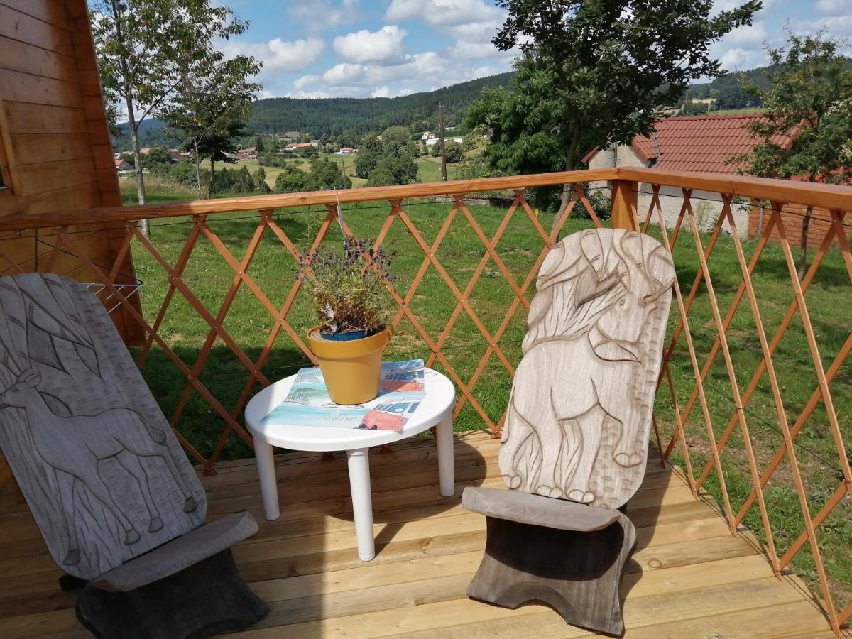 Le Chalet Des Etoiles Champagnac-le-Vieux Eksteriør bilde